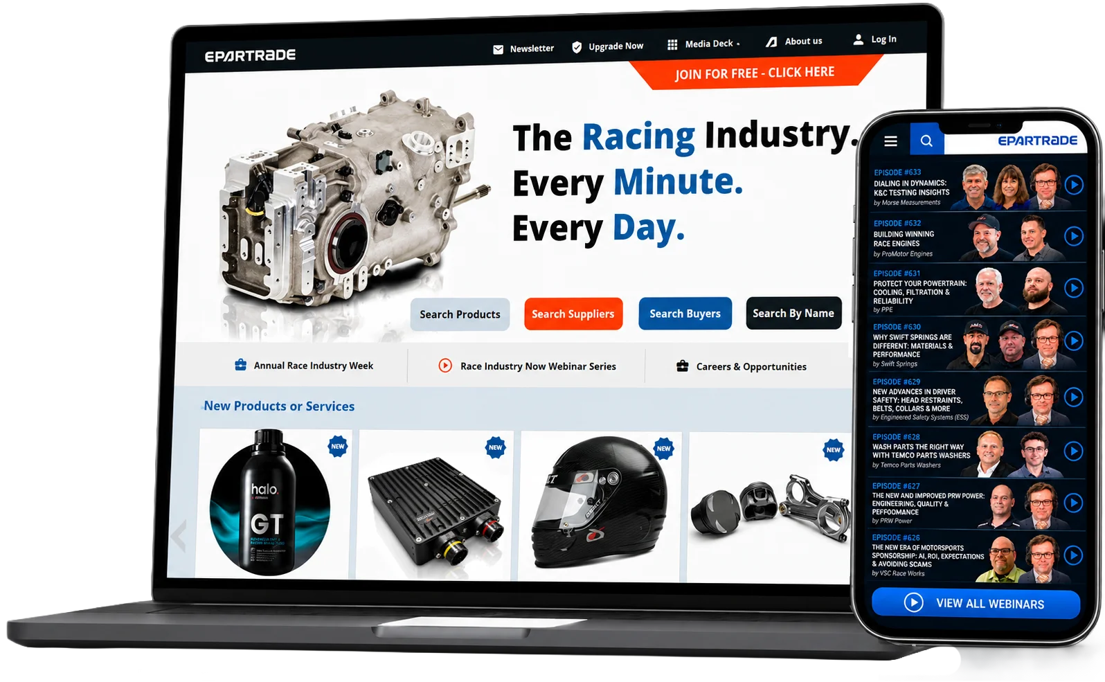 Epartrade on computer and mobile