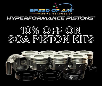 10% Off on SOA Piston Kits