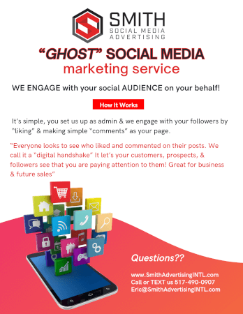 "Ghost" Social Media Marketing Services