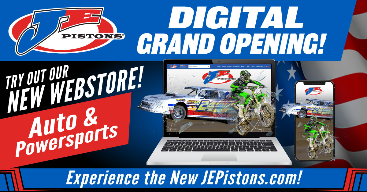 JE PISTONS WELCOMES CUSTOMERS TO NEW WEBSITE EXPERIENCE