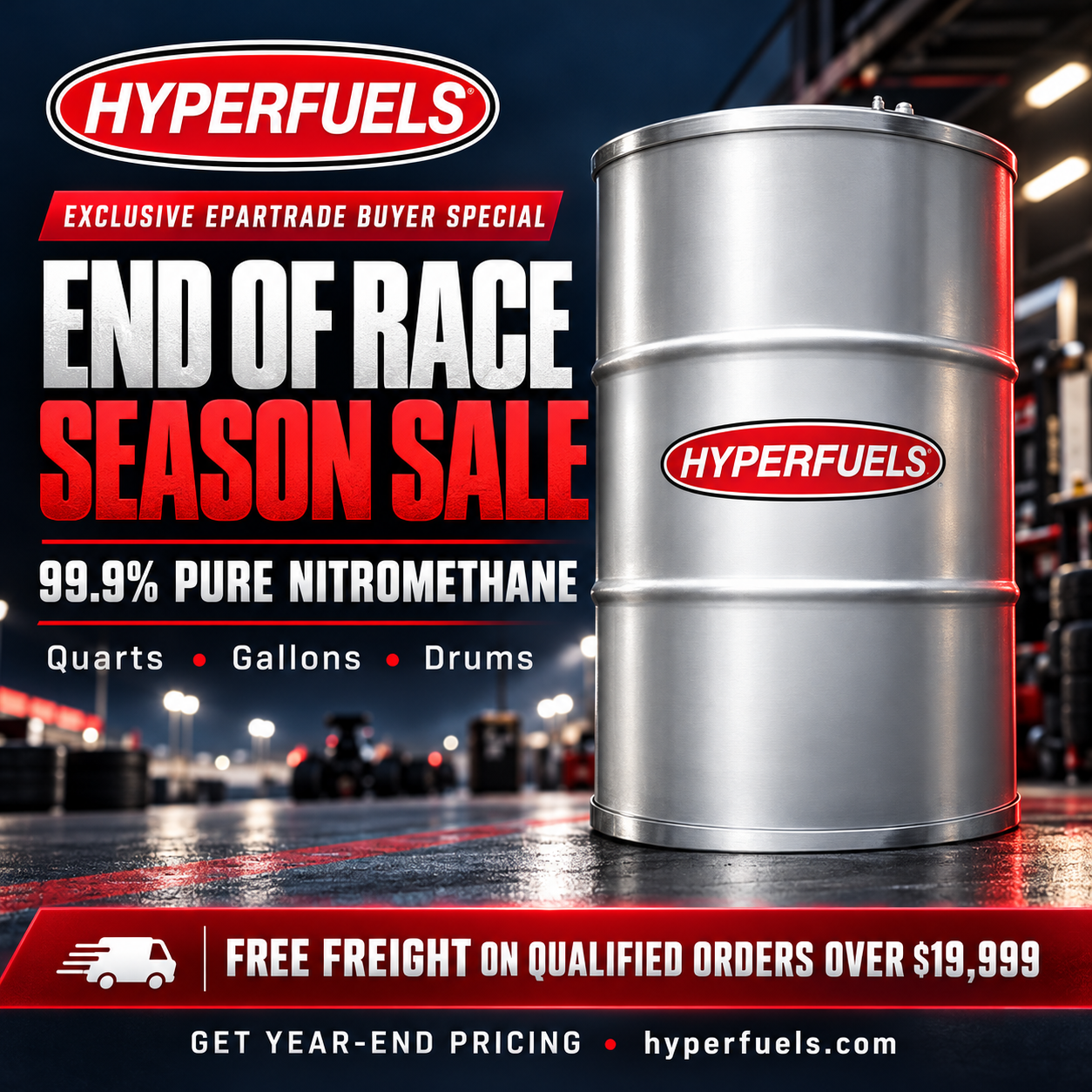 End of Race Season Sale 2026