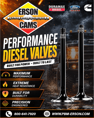 EXTRA 10% OFF ERSON PERFORMANCE DIESEL VALVES
