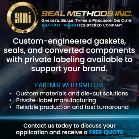 Custom-Engineered Gaskets, Seals, and Converted Components