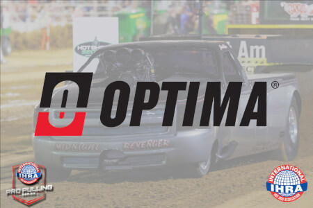 OPTIMA® Batteries continues role as presenting sponsor of IHRA Super Modified Two Wheel Drive Truck