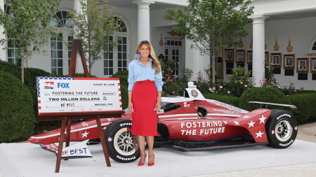 $2 Million IndyCar/FOX donation expands First Lady’s Education Initiative to Indiana, Purdue