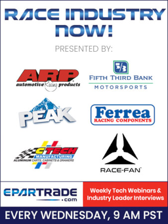 You are in! Welcome to this session of RACE INDUSTRY NOW!