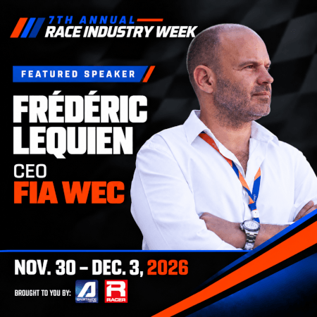 Frederic Lequien To Be A Featured Speaker at the 7th Annual RACE INDUSTRY WEEK