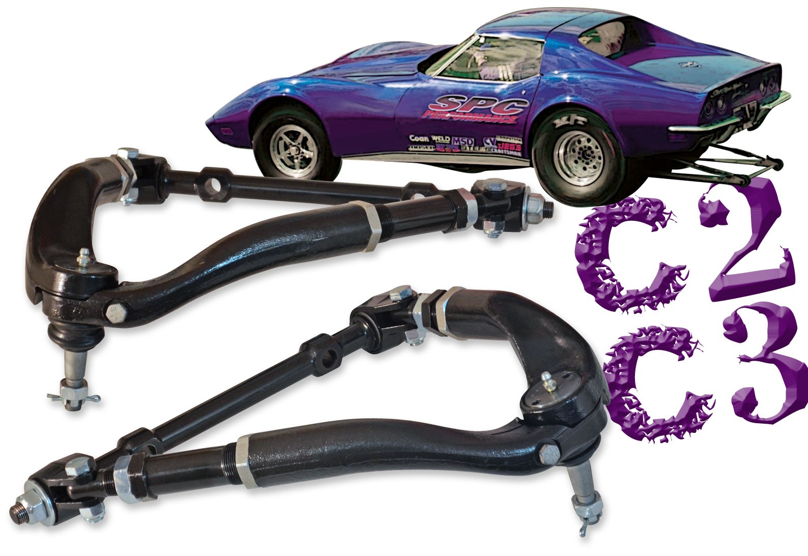 c3 tubbler control arms