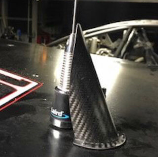 Carbon Fiber Antenna Guards