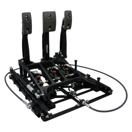 850-Series 3-pedal Underfoot Pedal Assembly w/ Slider System