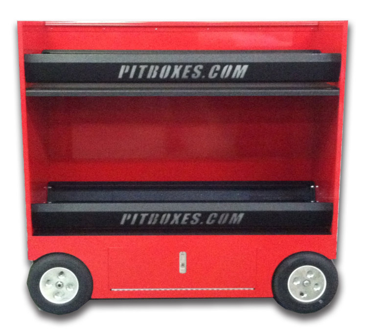 DOUBLE TIRE RACK CART PITBOX