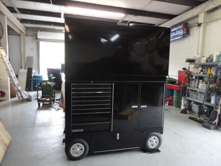 34" MEDIUM PITBOX W/ SEAT TOP