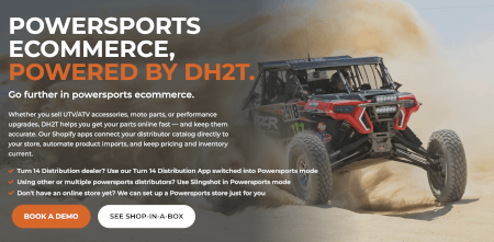 Turn 14 Distribution App for Powersports