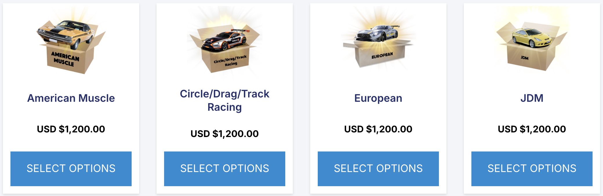 American Muscle Shop-in-a-Box