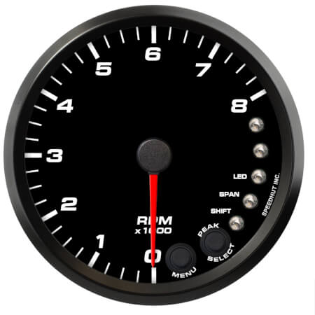 4" Shift-light Tachometer