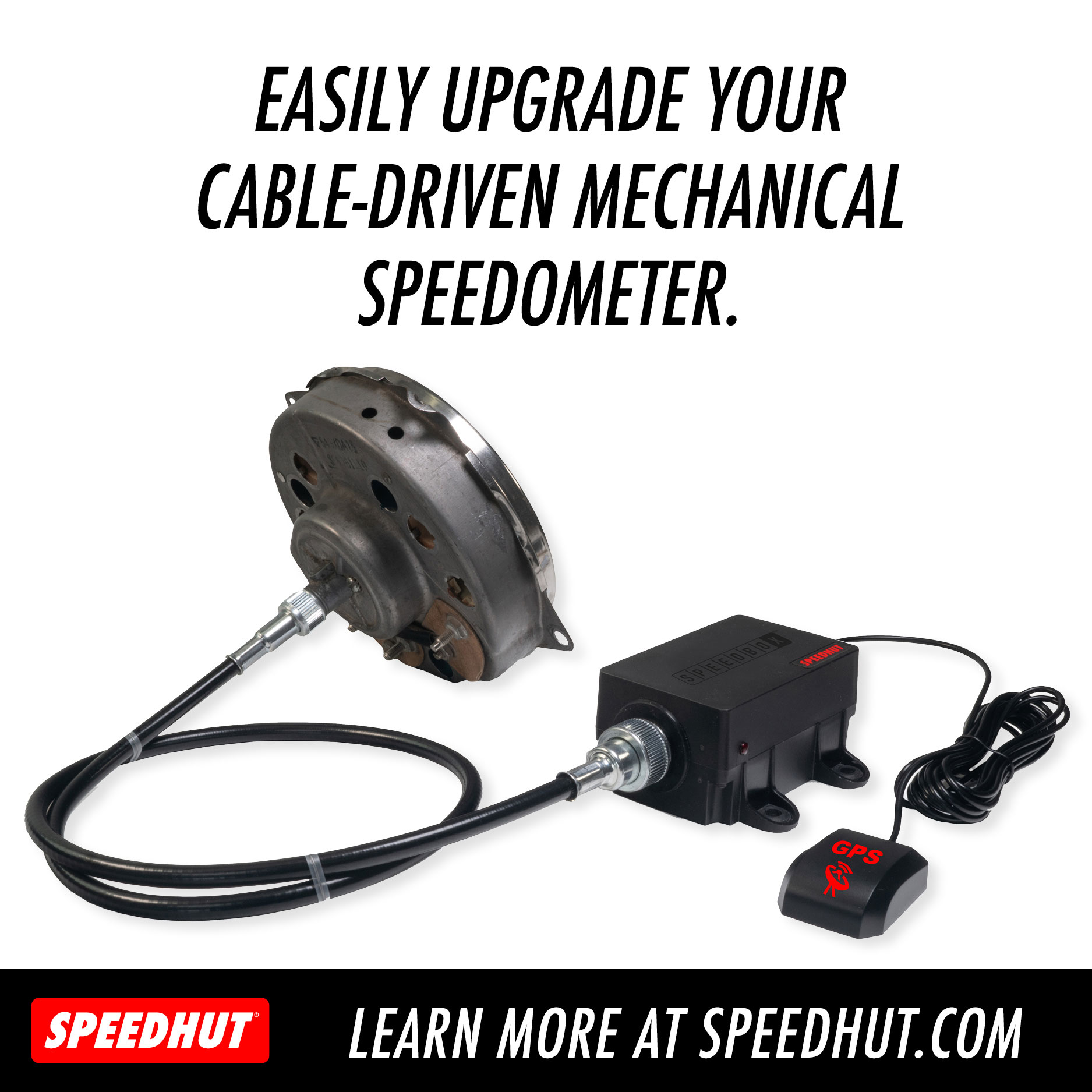 SPEEDBOX™: Mechanical Drive Speedometer Box