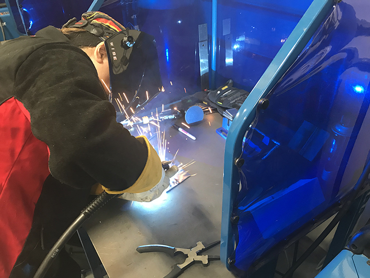 PIT WELD U.