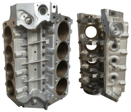 Titus Engine Block - Aluminum and Iron