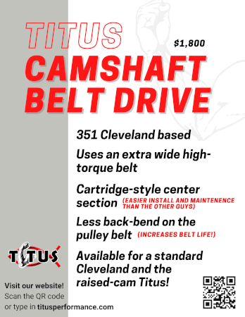 Titus Cam Belt Drive