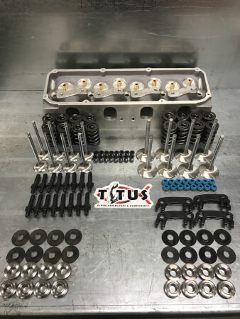 Titus Packages - Valve Train, Rotating Assy, Cylinder Head