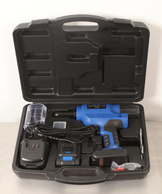 RTC-2500K 1/4" Heavy Duty Cordless Rivet Tool Set