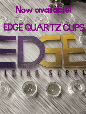 EDGE Quartz TIG Welding Cups (EDGE Q Series)