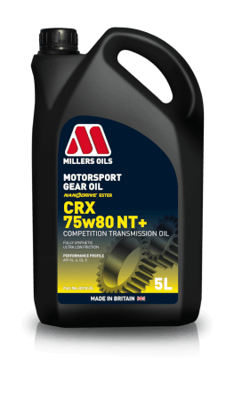 Millers Oils Motorsport CRX 75w80 NT+ Competition Gear Oil