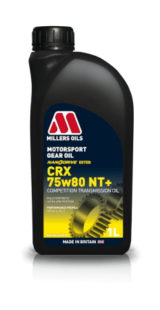 Millers Oils Motorsport CRX 75w80 NT+ Competition Gear Oil
