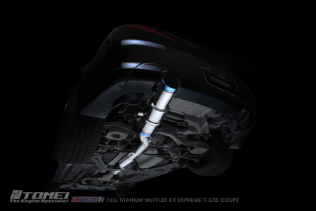 TOMEI FULL TITANIUM MUFFLER for Infiniti G35 Coupe