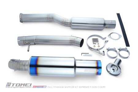 TOMEI FULL TITANIUM MUFFLER for Infiniti G35 Coupe