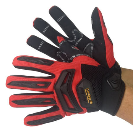 Mechanics Glove Synthetic Double Palm