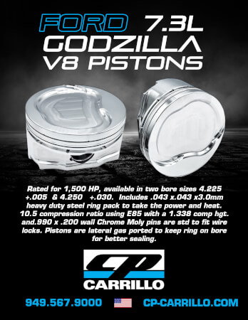 Ford Godzilla 7.3L V8 Engine Pistons