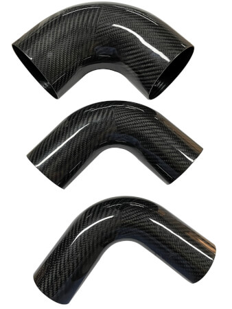 Carbon fiber 45 degree 90 degree elbow Hose