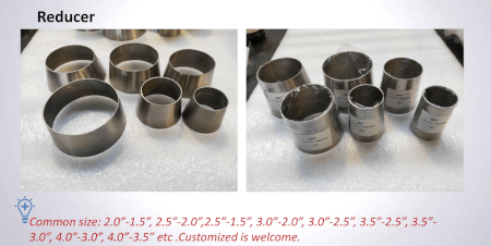 Titanium Parts Standard Size