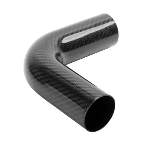 Standard carbon fibre pipe 45 degree 90 degree