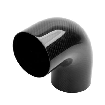 Standard carbon fibre pipe 45 degree 90 degree