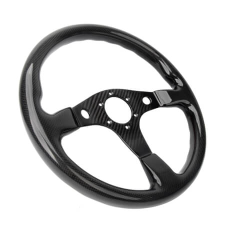 Real Carbon Fiber Steering Wheel Hiwow Sport
