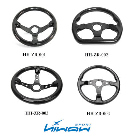 Real Carbon Fiber Steering Wheel Hiwow Sport