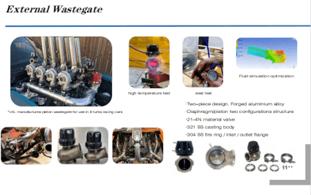 WASTEGATE 45MM 50MM