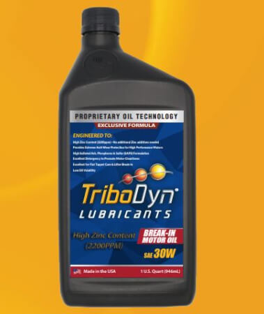 TriboDyn®  Break-In 30W Motor Oil