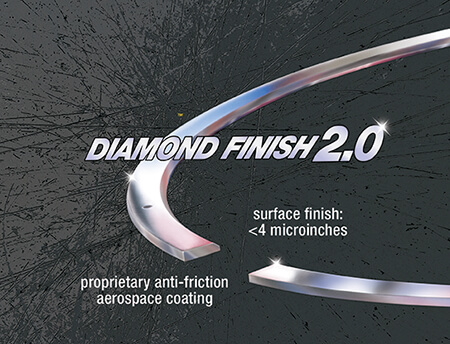 Diamond Finish 2 Piston Rings