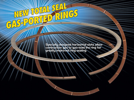 Gas Ported Piston Rings