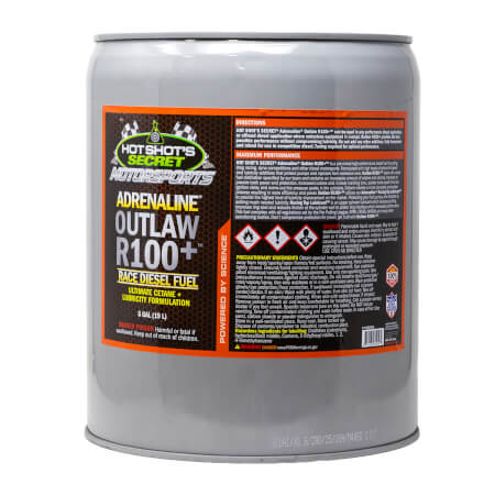 Hot Shot's Secret ADRENALINE OUTLAW R100+ Diesel Racing Fuel