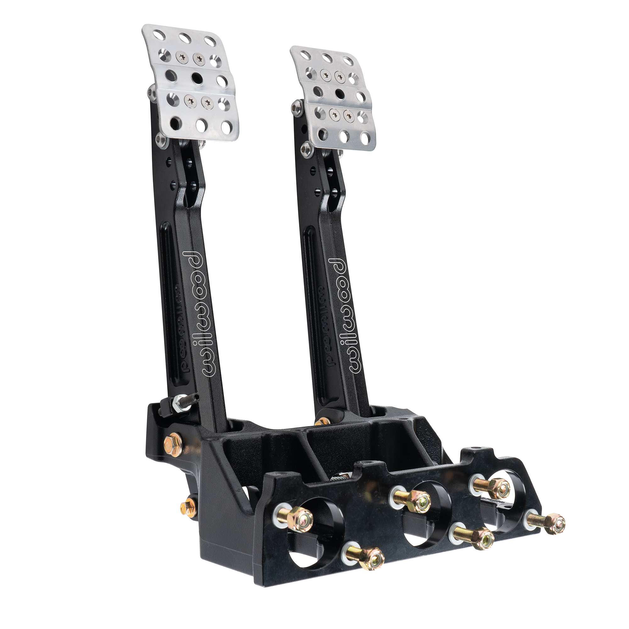 Reverse Floor Mount Trunnion Brake & Clutch Pedal Assembly