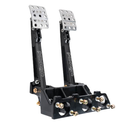 Reverse Floor Mount Trunnion Brake & Clutch Pedal Assembly