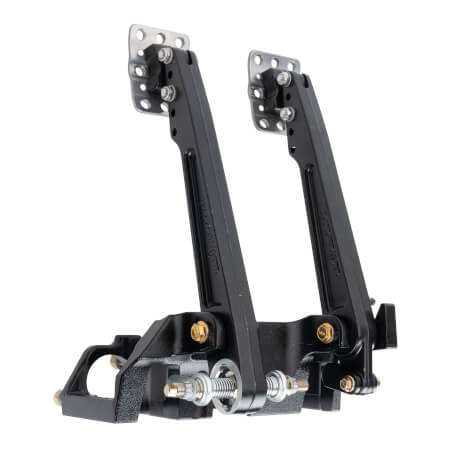 Reverse Floor Mount Trunnion Brake & Clutch Pedal Assembly
