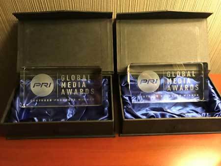 2x 2019 PRI Global Media Award Winner PTS-2G