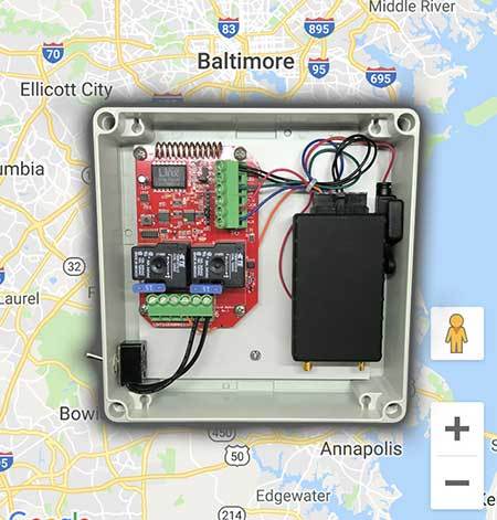 PTS-2G Trailer Alarm with GPS
