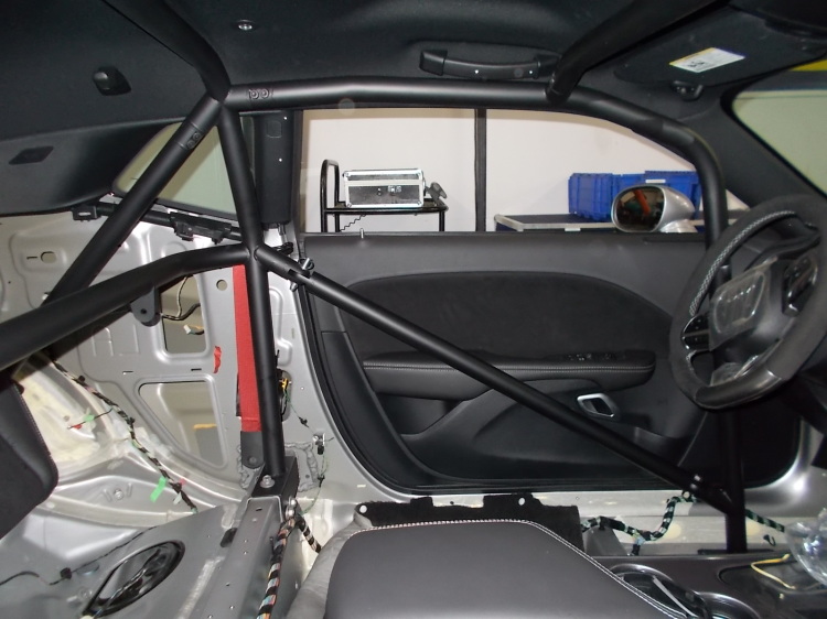 6 Point Drag Roll Cage - Dodge Challenger/Hellcat/Demon