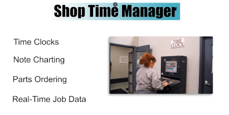 Pluss Software Repair and Shop Time management system